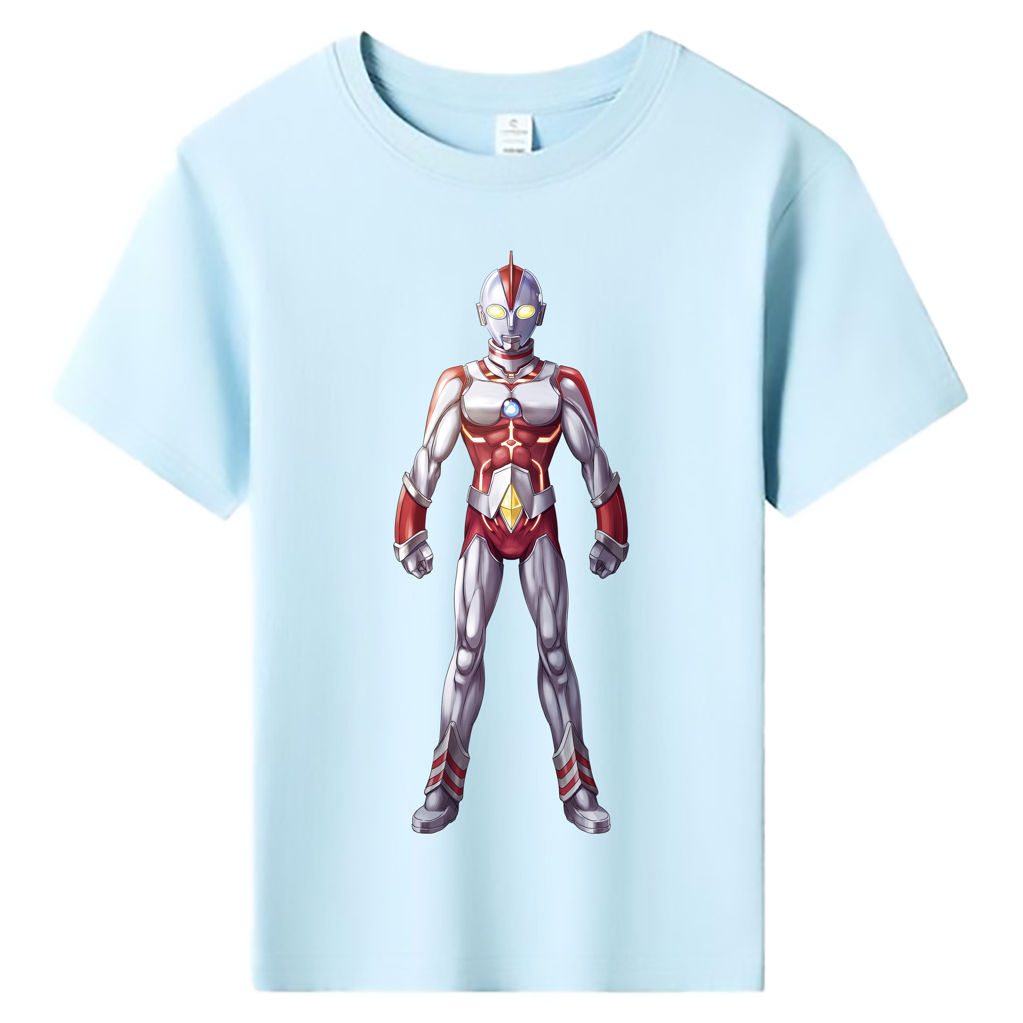 （画像用） ウルトラマン Ultraman 綿100％キッズTシャツ（フロントプリント）